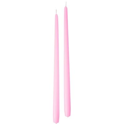 Cereria Di Giorgio Risthò koniska ljusstakar, vax, rosa pulver, 2,2 x 40 cm Cereria Di Giorgio Risthò koniska ljusstakar, vax, rosa pulver, 2,2 x 40 cm