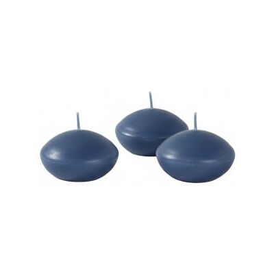 Cereria Di Giorgio 20 flytande ljus diameter 4,5 cm höjd 2,7 cm Dusk blå färg 4 timmars livslängd Cereria Di Giorgio 20 flytande ljus diameter 4,5 cm höjd 2,7 cm Dusk blå färg 4 timmars livslängd