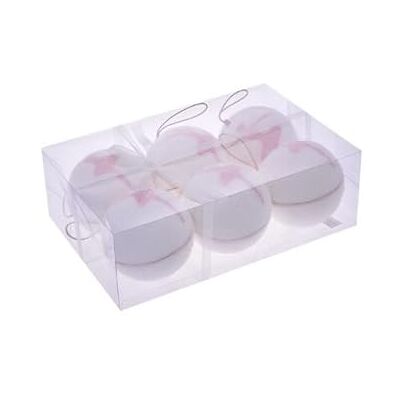 PARTENOPE SRL DEC.5 Rosa Bollar 9cm 6st 40722302, Som Foto, Unik PARTENOPE SRL DEC.5 Rosa Bollar 9cm 6st 40722302, Som Foto, Unik