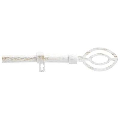 Douceur d'Intérieur , Expanderbar stång i komplett kit (120 < 210 cm) Alpha vit/guld, patina Douceur d'Intérieur , Expanderbar stång i komplett kit (120 < 210 cm) Alpha vit/guld, patina