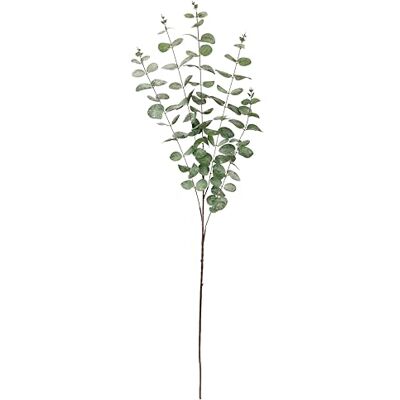Flair Flower Konstgjord eukalyptusgren isad bladgren, eukalyptus, dekorativ gren, dekoration, enkelgren, krans, växt, konstgjord blomma, stjälkblomma Flair Flower Konstgjord eukalyptusgren isad bladgren, eukalyptus, dekorativ gren, dekoration, enkelgren, krans, växt, konstgjord blomma, stjälkblomma