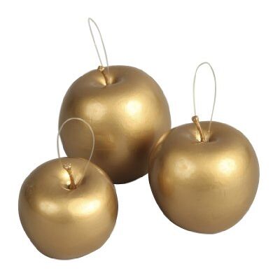 BELLAFIORA 10AMAZ0422121 konstgjorda fruktäpplen set med 24 65 mm guld BELLAFIORA 10AMAZ0422121 konstgjorda fruktäpplen set med 24 65 mm guld