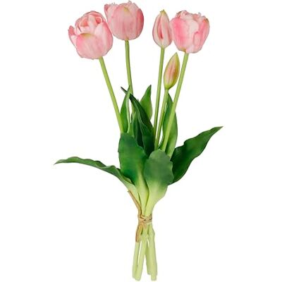 Flair Flower Stil blomma äkta touch tulpanlinning konstgjorda blommor vårdekoration påskdekoration tulpanbukett latex konstgjord tulpan enstaka blommor bordsdekoration dekoration stjälkblomma sidenblomma, rosa Flair Flower Stil blomma äkta touch tulpanlinning konstgjorda blommor vårdekoration påskdekoration tulpanbukett latex konstgjord tulpan enstaka blommor bordsdekoration dekoration stjälkblomma sidenblomma, rosa