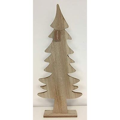 Boltze Dekorstativ Kjell (julgransfigur, dekoration till jul, av trä, höjd 30 cm) 1006921 Boltze Dekorstativ Kjell (julgransfigur, dekoration till jul, av trä, höjd 30 cm) 1006921