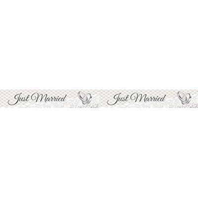 Folat Just Married Barrier Tape 15 meter Folat Just Married Barrier Tape 15 meter
