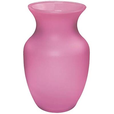 Floral Supply Online 8" Rose Vase and Flower Guide Booklet Decorative Glass Flower Vase for Floral Arrangements, Weddings, Home Decor or Office. (Pink) Floral Supply Online 8" Rose Vase and Flower Guide Booklet Decorative Glass Flower Vase for Floral Arrangements, Weddings, Home Decor or Office. (Pink)