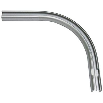 Gardinia rund hörnskarv höger aluminium 12 x 13 cm Gardinia rund hörnskarv höger aluminium 12 x 13 cm