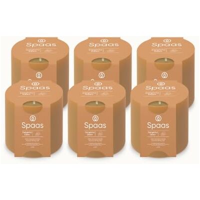 Spaas 6 Glow Doftljus, ± 35 Trimmar, Kokos och Fikonblad Spaas 6 Glow Doftljus, ± 35 Trimmar, Kokos och Fikonblad