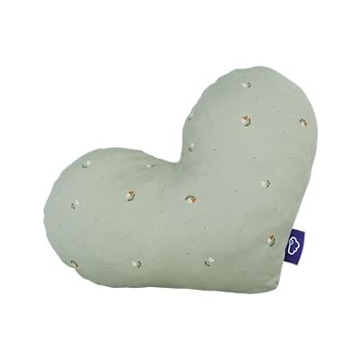 Träumeland GmbH Gosig kudde hjärta fiore grön, 38 x 30 x 12 cm Träumeland GmbH Gosig kudde hjärta fiore grön, 38 x 30 x 12 cm