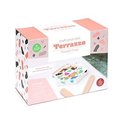 Thumbs Up Gör-det-själv Terrazzo smyckesbricka – drickbricka Thumbs Up Gör-det-själv Terrazzo smyckesbricka – drickbricka