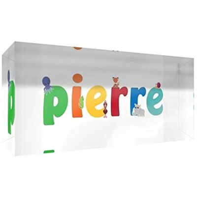 Little Helper påminnelse dekoration akryl transparent polerad som diamant stil illustrativ färgglad med namnet de jeune pojkar sten 5 x 15 x 2 cm liten Little Helper påminnelse dekoration akryl transparent polerad som diamant stil illustrativ färgglad med namnet de jeune pojkar sten 5 x 15 x 2 cm liten