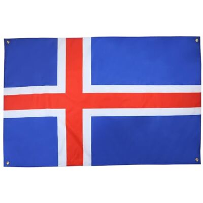 AZ FLAG Flagga Island 150x90 cm Banér Isländsk Lätt Polyester 4 Öljetter Inomhusbruk dekorativ flagga dubbelsydda sömmar och förstärkta kanter med metallöljetter AZ FLAG Flagga Island 150x90 cm Banér Isländsk Lätt Polyester 4 Öljetter Inomhusbruk dekorativ flagga dubbelsydda sömmar och förstärkta kanter med metallöljetter