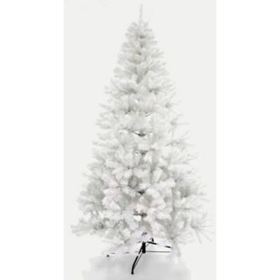 OFITURIA Julgran vit 210cms, snöig julgran, Julbelysning tillval, julgran dekoration till din smak, Tree skämt 800 Grenar OFITURIA Julgran vit 210cms, snöig julgran, Julbelysning tillval, julgran dekoration till din smak, Tree skämt 800 Grenar
