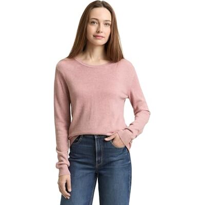 TOM TAILOR damtröja, 12120 – antik rosmelerad, XL TOM TAILOR damtröja, 12120 – antik rosmelerad, XL