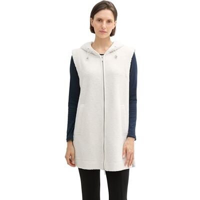 TOM TAILOR Damtröja, 10315 viskande vit, L TOM TAILOR Damtröja, 10315 viskande vit, L