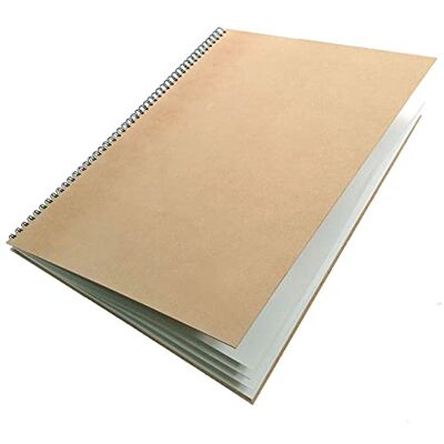 Artway Enviro Spiralbunden A2 skissbok Porträtt 70 sidor/35 blad av återvunnet 170 g/m² ritpapper 100% återvunnen skissbok Artway Enviro Spiralbunden A2 skissbok Porträtt 70 sidor/35 blad av återvunnet 170 g/m² ritpapper 100% återvunnen skissbok