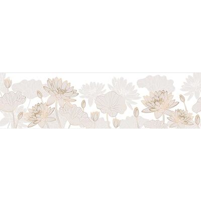 AG Design självhäftande kant gyllene blommor, AWB 8238 Självhäftande dekoration för väggar, möbler, tapeter, väggpaneler och dörrar, folie, flerfärgad bredd 500 cm x höjd 14 cm AG Design självhäftande kant gyllene blommor, AWB 8238 Självhäftande dekoration för väggar, möbler, tapeter, väggpaneler och dörrar, folie, flerfärgad bredd 500 cm x höjd 14 cm