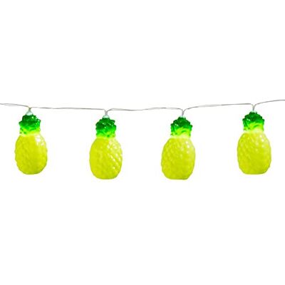 Boland 52156 LED ljusslinga ananas längd 140 cm batterityp 2 x AA festbelysning dekoration karneval tema fest Boland 52156 LED ljusslinga ananas längd 140 cm batterityp 2 x AA festbelysning dekoration karneval tema fest
