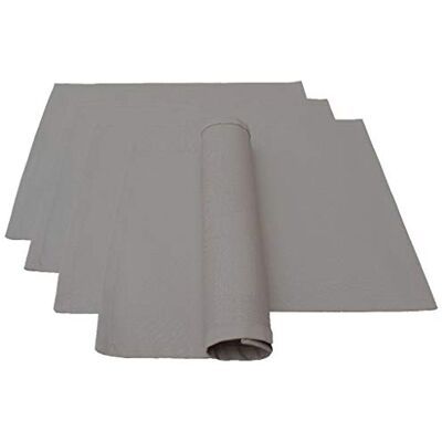 Lemos Home bordstabletter bordstabletter bordstabletter 4 stycken ca 46 x 36 cm av bomull, många färger (grå) Lemos Home bordstabletter bordstabletter bordstabletter 4 stycken ca 46 x 36 cm av bomull, många färger (grå)