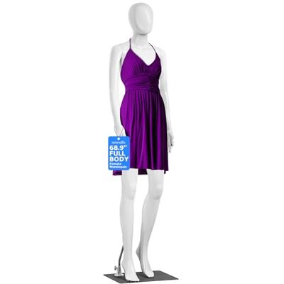 SereneLife Full Body Mannequin, 175 cm Höjd, Justerbar Huvud, Flexibla Extremiteter och Avtagbar Design, Perfekt för Klädbutiker, Butiker, Utställningar och Mer SereneLife Full Body Mannequin, 175 cm Höjd, Justerbar Huvud, Flexibla Extremiteter och Avtagbar Design, Perfekt för Klädbutiker, Butiker, Utställningar och Mer