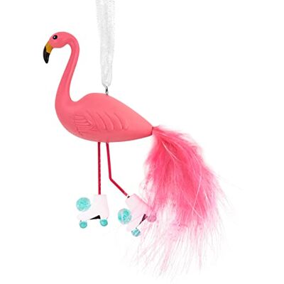 Hallmark Flamingo på rullskridskor julprydnad Hallmark Flamingo på rullskridskor julprydnad