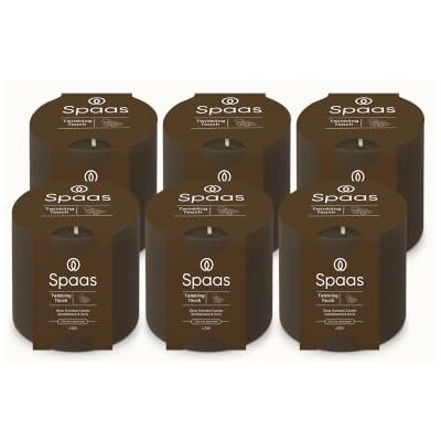 Spaas 6 Glow Doftljus, ± 35 Trimmar, Sandelträ och Iris Spaas 6 Glow Doftljus, ± 35 Trimmar, Sandelträ och Iris