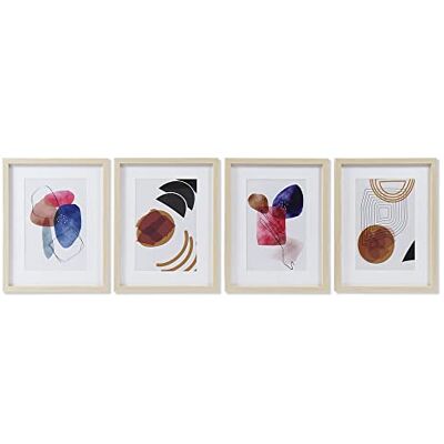DKD Home Decor Varumärkesram Polystyren Abstrakt (4 stycken) (35 x 2,5 x 45 cm) (Referens: S3018202) DKD Home Decor Varumärkesram Polystyren Abstrakt (4 stycken) (35 x 2,5 x 45 cm) (Referens: S3018202)