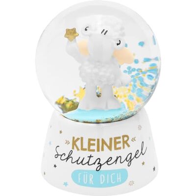 Sheepworld drömkula med motiv liten skyddsängel Snökula med glitter, höjd 6,5 cm Present till jul, nyårsafton, nattvardsgång, dop 48978 Sheepworld drömkula med motiv liten skyddsängel Snökula med glitter, höjd 6,5 cm Present till jul, nyårsafton, nattvardsgång, dop 48978