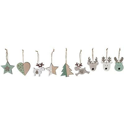 DKD Home Decor Uppsättning julpynt, Standard DKD Home Decor Uppsättning julpynt, Standard