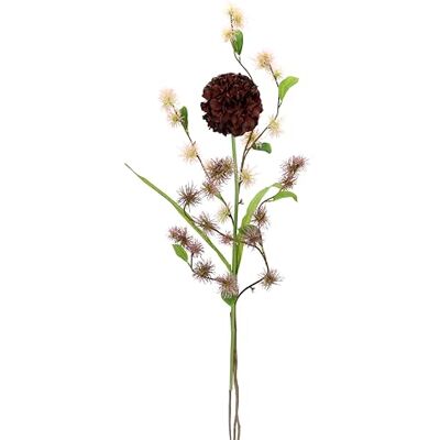 Flair Flower Konstgjorda blommor uppsättning av 3 allium trollkarletter konstgjorda dekorativa blommor enkel bukett dekoration blomblomma stjälkblomma knoppar blomgren blommor dekoration gren konstgjord gren, Flair Flower Konstgjorda blommor uppsättning av 3 allium trollkarletter konstgjorda dekorativa blommor enkel bukett dekoration blomblomma stjälkblomma knoppar blomgren blommor dekoration gren konstgjord gren,