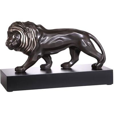 Goebel Porzellan Goebel Studio 8 lejonfigur Serengeti – kexporslin skulptur lejon 43,5 cm, modern dekorativ figur, konstobjekt för vardagsrum Goebel Porzellan Goebel Studio 8 lejonfigur Serengeti – kexporslin skulptur lejon 43,5 cm, modern dekorativ figur, konstobjekt för vardagsrum