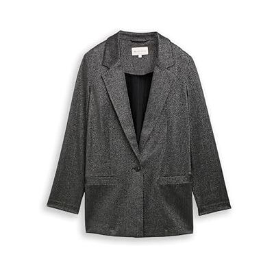 TOM TAILOR damblazer, 39338 – glittertyg, XXL TOM TAILOR damblazer, 39338 – glittertyg, XXL