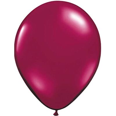 Folat Bourgogne vinröda metallballonger 50 st Folat Bourgogne vinröda metallballonger 50 st