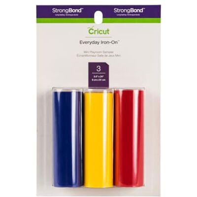 Cricut Mini Everyday 3-pack strykbara figurer i vinyl, 9,4 x 61 cm Cricut Mini Everyday 3-pack strykbara figurer i vinyl, 9,4 x 61 cm