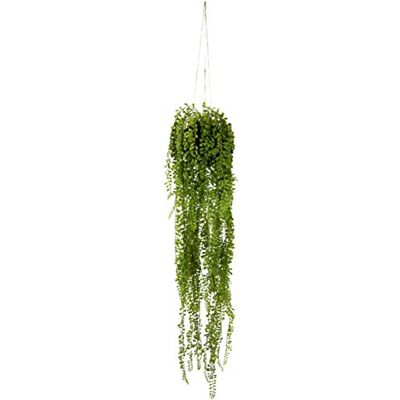 Flair Flower Konstgjord Senecio hängande lampa på jordbalar gröna växter konstgjord växt växt växt krukväxt silkeblommor dekorativ växt dekoration grön ärta på bandet ärtväxt pärlsnöre buske gräs Flair Flower Konstgjord Senecio hängande lampa på jordbalar gröna växter konstgjord växt växt växt krukväxt silkeblommor dekorativ växt dekoration grön ärta på bandet ärtväxt pärlsnöre buske gräs