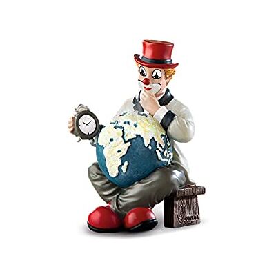 Gildeclown liten dekorativ figur och samlarobjekt ta dig tid i högkvalitativ presentförpackning – dekorativ figur tillbehör dekoration gåva – handgjord – höjd 11 cm Gildeclown liten dekorativ figur och samlarobjekt ta dig tid i högkvalitativ presentförpackning – dekorativ figur tillbehör dekoration gåva – handgjord – höjd 11 cm