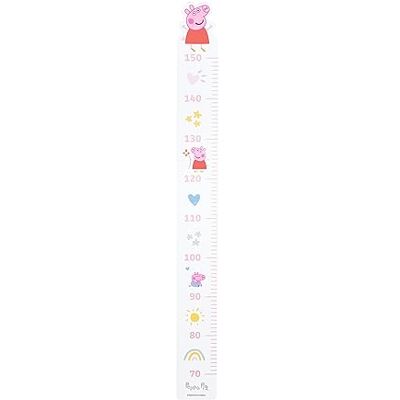 roba Tillväxtmått för barn 'Peppa Pig' Skala från 70 cm till 150 cm för flickor & pojkar Tillväxtmått för barnrum Trä vit/rosa... roba Tillväxtmått för barn 'Peppa Pig' Skala från 70 cm till 150 cm för flickor & pojkar Tillväxtmått för barnrum Trä vit/rosa...