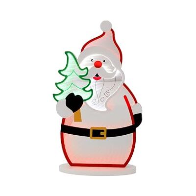 Cosy & Trendy Cosy @ Home Lumiere Led Santa Usb flerfärgad 23x8Xh 39 cm akryl Cosy & Trendy Cosy @ Home Lumiere Led Santa Usb flerfärgad 23x8Xh 39 cm akryl