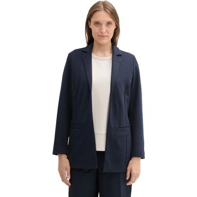 TOM TAILOR damblazer, 10668 – himmelskaptensblå, XXL TOM TAILOR damblazer, 10668 – himmelskaptensblå, XXL