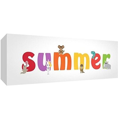 Feel Good Art LHV-SUMMER3084-15 Barninredning - Välmåendekoration på canvas Feel Good Art LHV-SUMMER3084-15 Barninredning - Välmåendekoration på canvas
