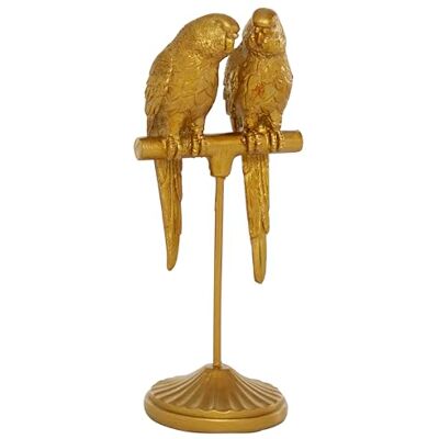 Deco 79 skulptur, konstgjord sten, guld, 7,6 cm L x 7,6 cm B x 23,86 cm H Deco 79 skulptur, konstgjord sten, guld, 7,6 cm L x 7,6 cm B x 23,86 cm H