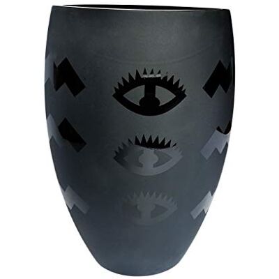 Jozefina Art Factory, handgjord konstvas, Eye Vase AZ11, 30 cm Jozefina Art Factory, handgjord konstvas, Eye Vase AZ11, 30 cm