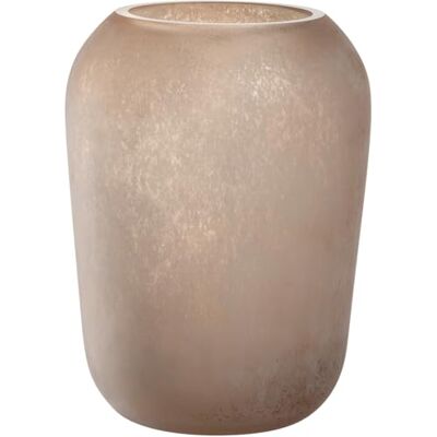 Leonardo HOME Trogolo vas, 1 styck, elegant strutsvas för blommor och grenar, naturlig estetik i mjuka jordtoner, autentisk och mångsidig design, höjd 22 cm, beige, 033203 Leonardo HOME Trogolo vas, 1 styck, elegant strutsvas för blommor och grenar, naturlig estetik i mjuka jordtoner, autentisk och mångsidig design, höjd 22 cm, beige, 033203