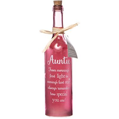 Boxer Gifts Upplyst LED Stjärnljusflaska, Rosa, 6.7 x 6.7 x 29.5 cm Boxer Gifts Upplyst LED Stjärnljusflaska, Rosa, 6.7 x 6.7 x 29.5 cm