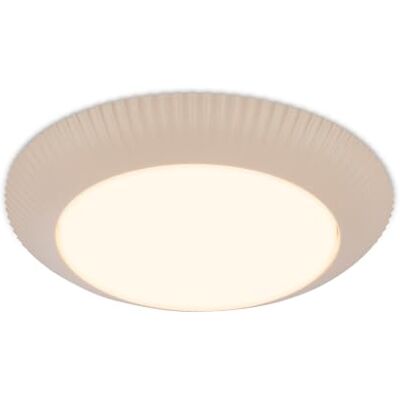 BRILONER LED-taklampa varmvitt ljus 3 000 K rund 39 cm beige BRILONER LED-taklampa varmvitt ljus 3 000 K rund 39 cm beige