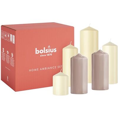 bolsius – ljusset – naturel naken – 6 ljus – dekorativa ljus – innehåller naturligt växtvax – utan palmolja bolsius – ljusset – naturel naken – 6 ljus – dekorativa ljus – innehåller naturligt växtvax – utan palmolja