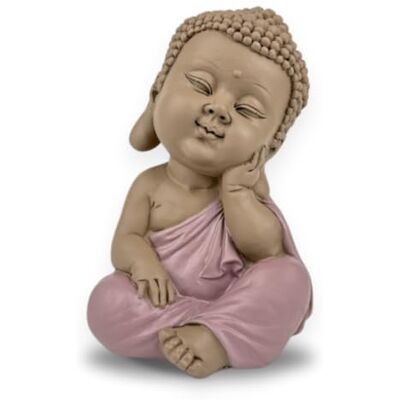 Zen Light Zen'Light staty Buddha i reflektion – Baby Buddha ikonisk fredlig och heder stämning – zendekoration – Unik presentidé varje tillfälle – H 12,5 cm Zen Light Zen'Light staty Buddha i reflektion – Baby Buddha ikonisk fredlig och heder stämning – zendekoration – Unik presentidé varje tillfälle – H 12,5 cm