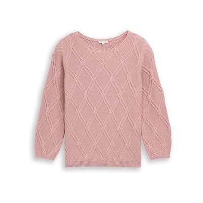TOM TAILOR damtröja, 12120 – antik rosmelerad, XL TOM TAILOR damtröja, 12120 – antik rosmelerad, XL