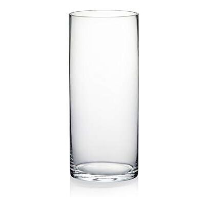 WGVI WGV cylindervas, diameter 12,7 cm, höjd 30,5 cm, genomskinlig glasbehållare, bröllopsfest evenemang, inredning för hemmakontor, 1 styck WGVI WGV cylindervas, diameter 12,7 cm, höjd 30,5 cm, genomskinlig glasbehållare, bröllopsfest evenemang, inredning för hemmakontor, 1 styck