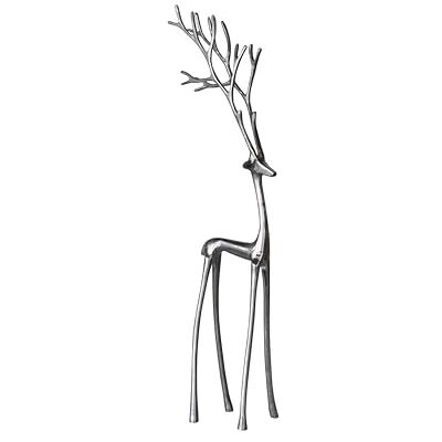 Creative Tall Cast Aluminum Reindeer, gunmetal finish Creative Tall Cast Aluminum Reindeer, gunmetal finish